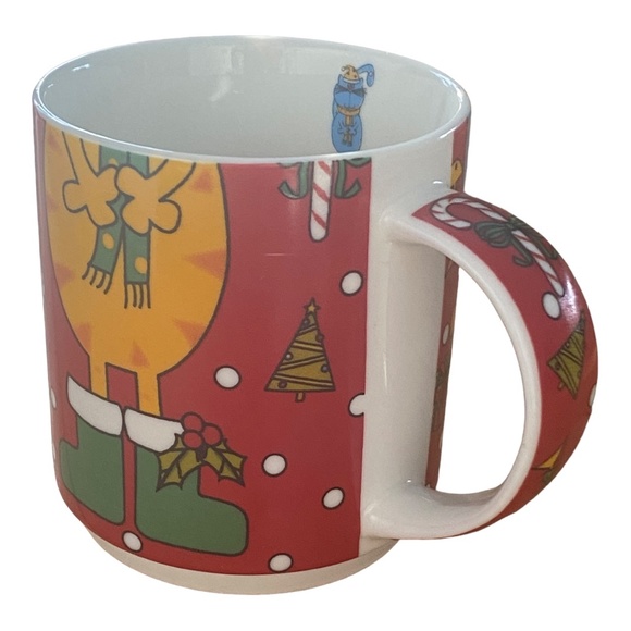 Maxwell Williams Christmas cat mug - Picture 4 of 9